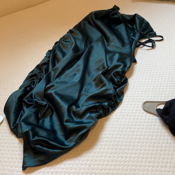 Shein Satin Backless Dress - Picture 4 of 4